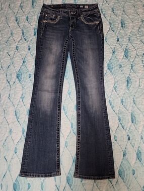 Miss Me Dark Blue Bootcut Jeans